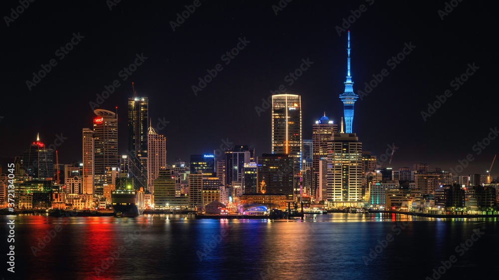 Auckland City Skyline - New Zealand