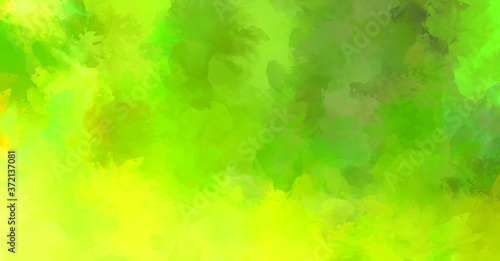 2D illustration of colorful brush strokes. Decorative texture painting. Vibrant paint pattern backdrop.