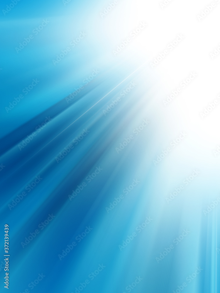 Abstract sunburst coloured in blue Abstract sunburst coloured in blue