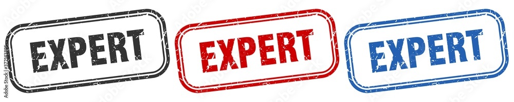 expert square isolated sign set. expert stamp expert square isolated sign set. expert stamp
