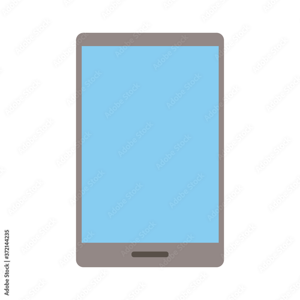 smartphone electronic device flat style icon smartphone electronic device flat style icon