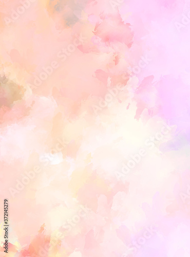 Artistic vibrant and colorful wallpaper.Brushed Painted Abstract Background. Brush stroked painting.