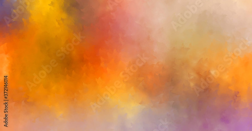 Brushed Painted Abstract Background. Brush stroked painting. Artistic vibrant and colorful wallpaper..