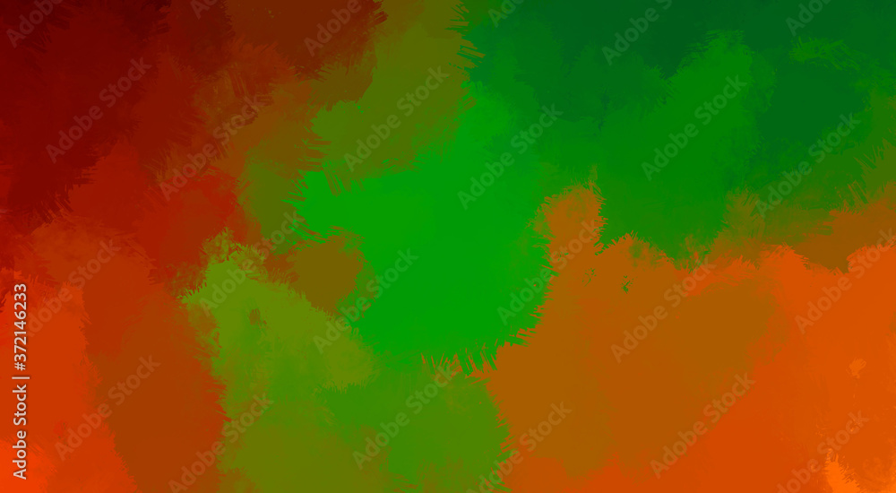 Brushed Painted Abstract Background. Brush stroked painting. Artistic vibrant and colorful wallpaper.