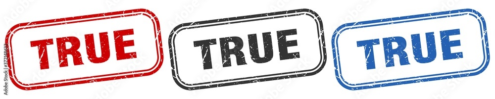 true square isolated sign set. true stamp true square isolated sign set. true stamp
