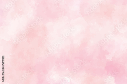 pink watercolor wet wash splash background