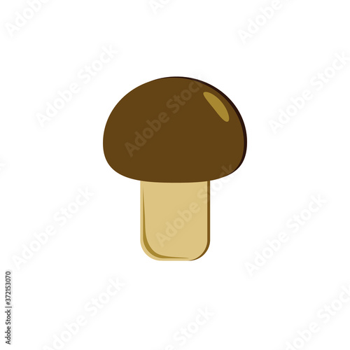 Mushroom on a white background. Illustration.