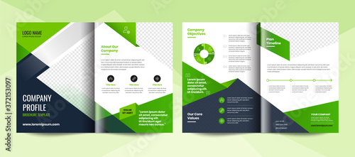 Creative corporate business brochure template. Corporate business flyer template.