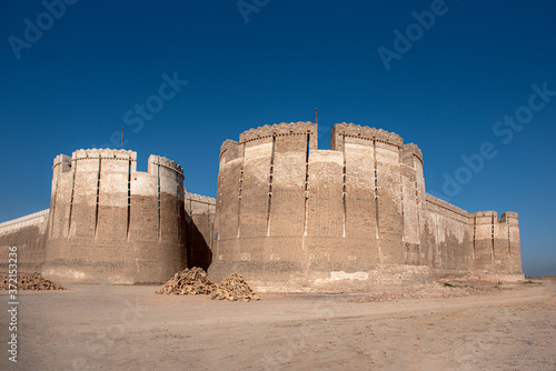 Naukot Fort is a fortification that was established by Mir Karam Ali Khan Talpur in 1814. It is situated in Mithi Taluka, Tharparkar District, 64 km in the south of Mirpur Khas town, Sindh photo