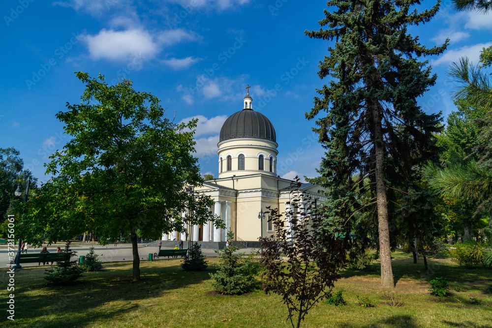 Nativity Main Central Cathedral. Chisinau City.