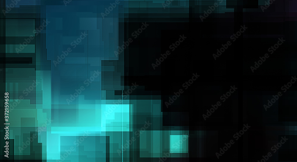 Futuristic abstract geometric wallpaper. Geometrical colorful shapes. Rectangular shapes background. Digital illustration of a tech layout. Futuristic abstract geometric wallpaper. Geometrical colorful shapes. Rectangular shapes background. Digital illustration of a tech layout.