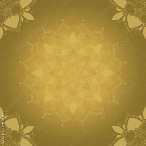 Design mandala art background