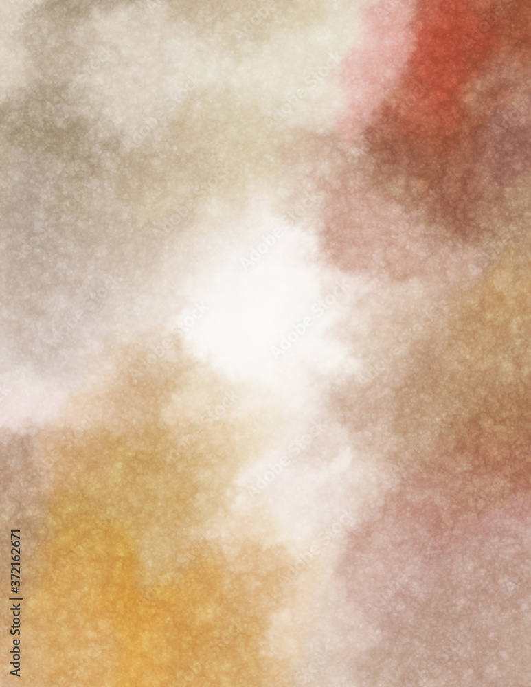 Fototapeta premium Watercolor painted background. Abstract Illustration wallpaper. Brush stroked painting. 2D Illustration.