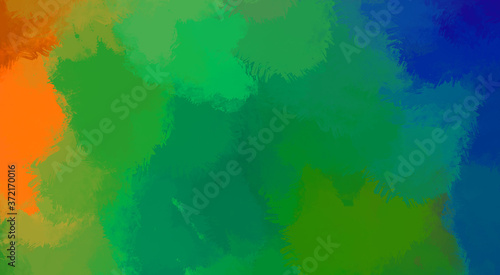 Brushed Painted Abstract Background. Brush stroked painting. Artistic vibrant and colorful wallpaper.