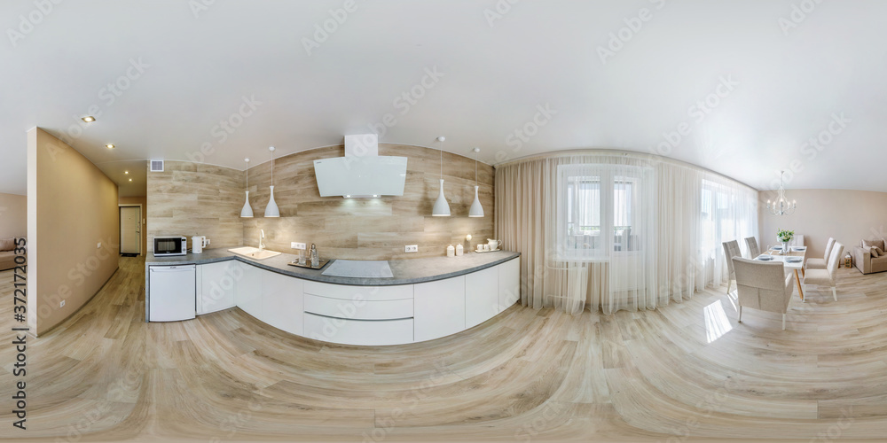 full seamless spherical hdri panorama 360 degrees angle view in