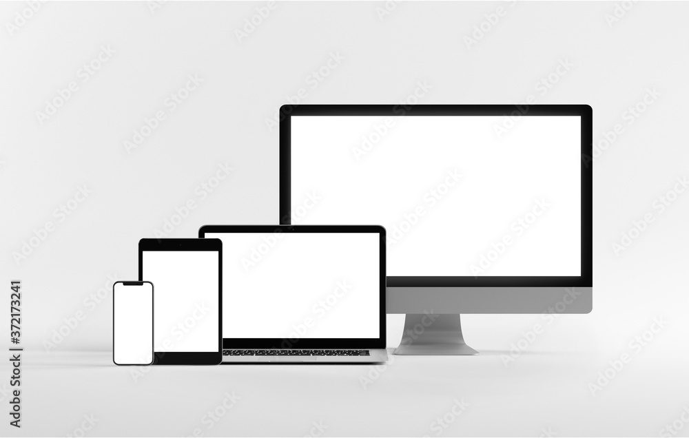 Device screen stationery mock up Device screen stationery mock up