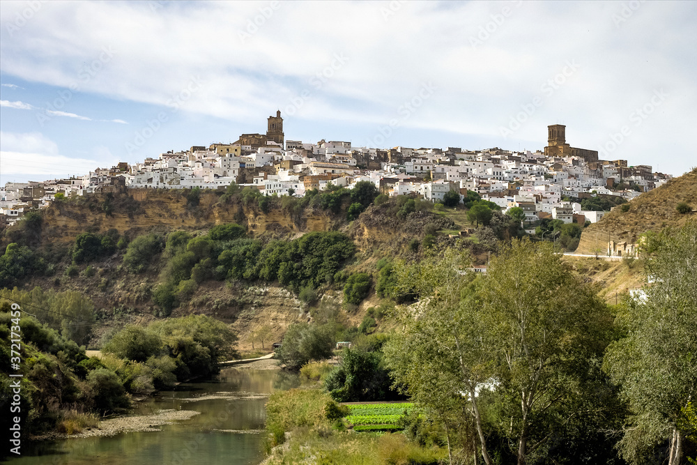 Arcos de la Frontera, white town in the province of Cadiz, Andalusia, Spain