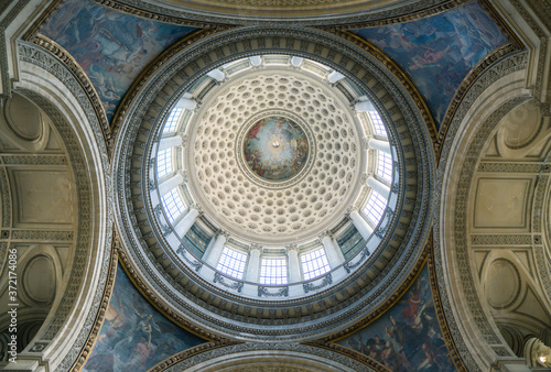 PANTHEON PARIS VIEW OF THE CENTRAL VAULT