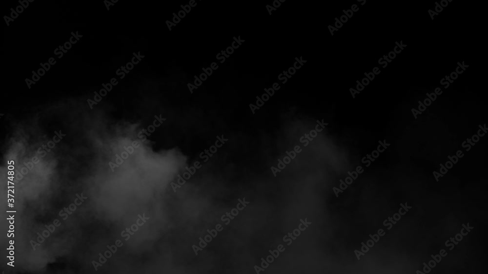 Mystery atmospheric fog, blowing cloud of smoke, mist or dry ice. VFX Mystery atmospheric fog, blowing cloud of smoke, mist or dry ice. VFX