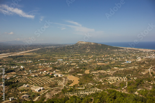 Panorama of Greece. Rhodes island. Rest at the sea. Euro-trip. © andreswestrum