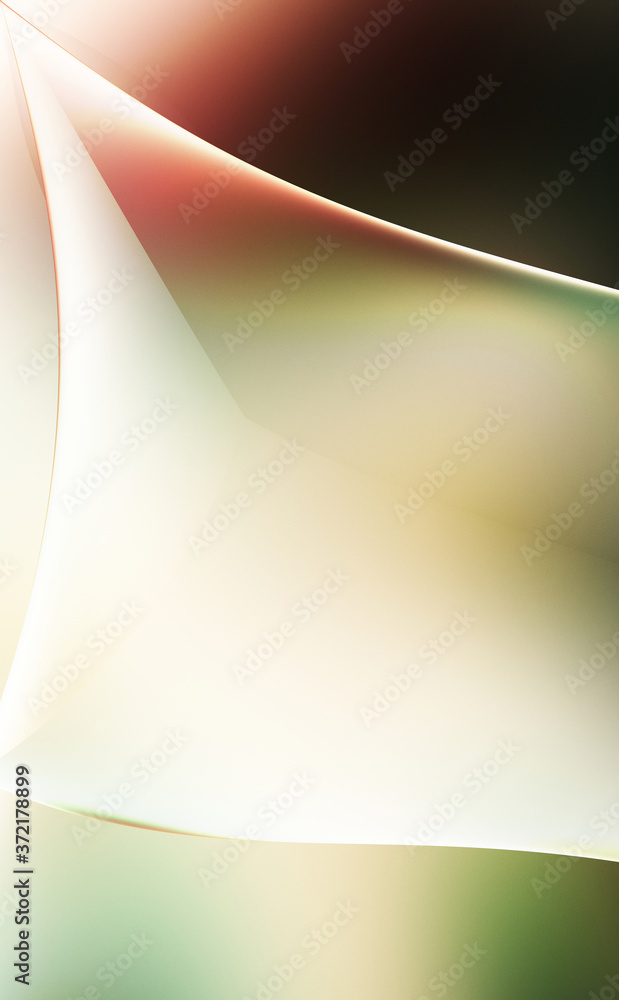 Obraz premium Abstract background. Fluid color gradient waves, with dynamic motion. Neon colorful abstract design of light waves. Illustration For Wallpaper, Banner, Background, Card, Book Illustration, website.