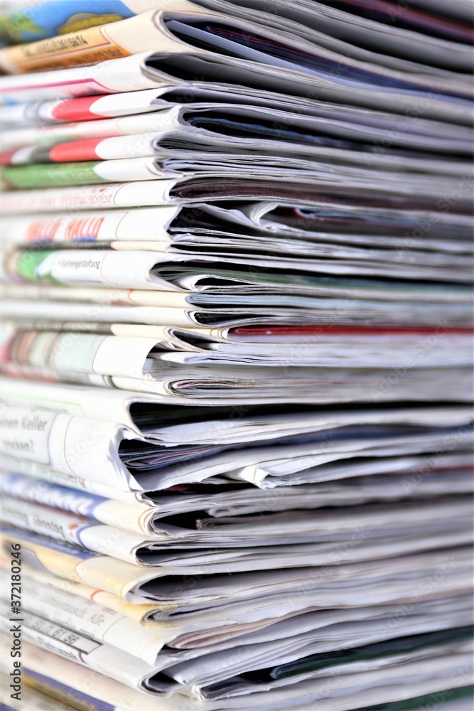 stack of magazines stack of magazines