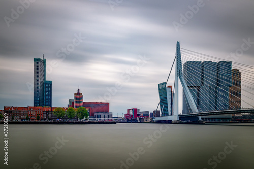 modern buildings in the Dutch city of Rotterdam