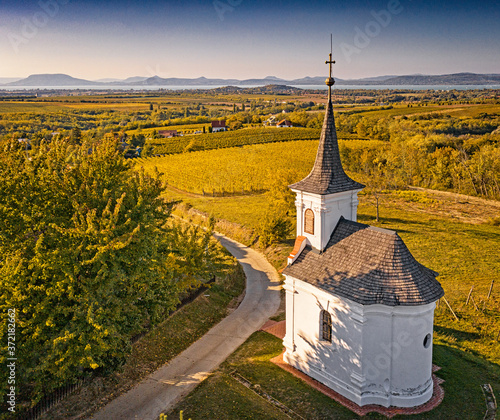 Small chapel at Balatonlell...