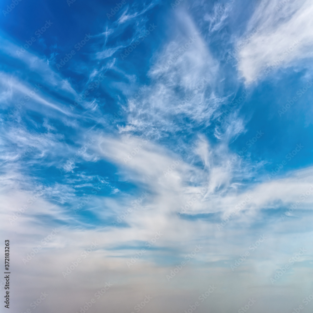 Fantastic clouds against blue sky Fantastic clouds against blue sky