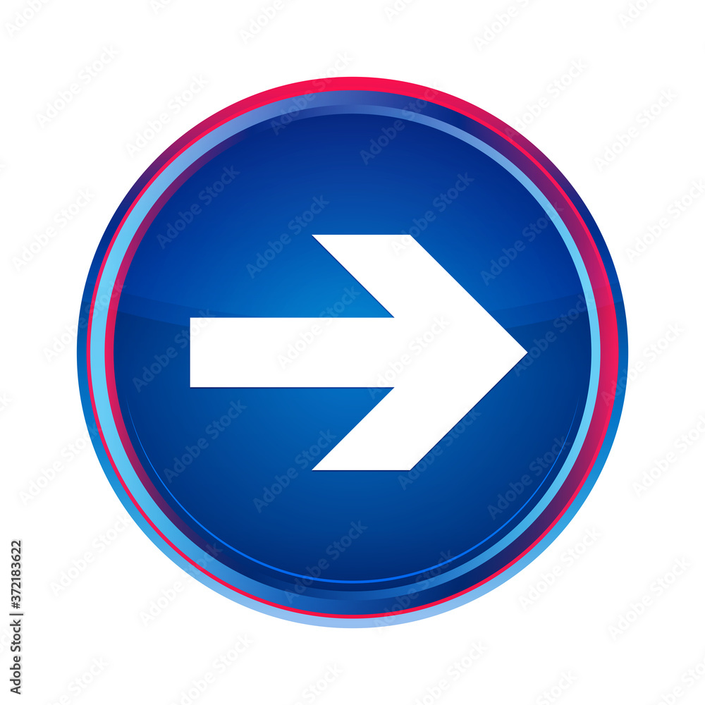 Next arrow icon silky blue round button aqua design illustration Next arrow icon silky blue round button aqua design illustration
