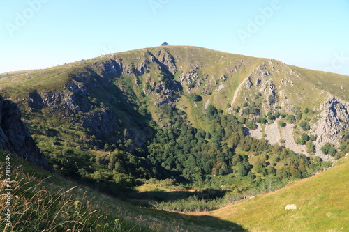 Obraz na płótnie Sommet du Hohneck dans les Vosges w salonie