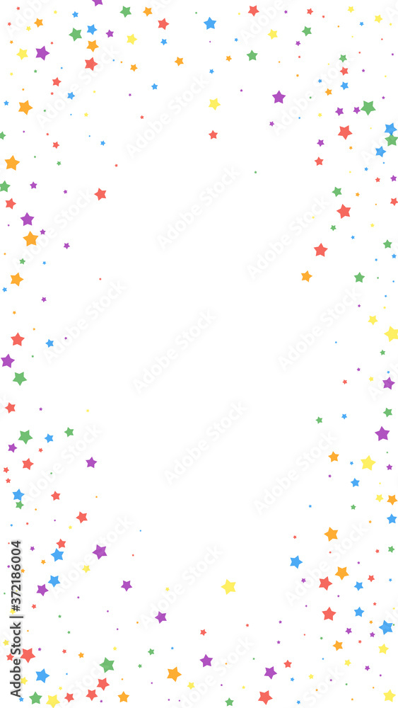 Festive alluring confetti. Celebration stars. Joyo