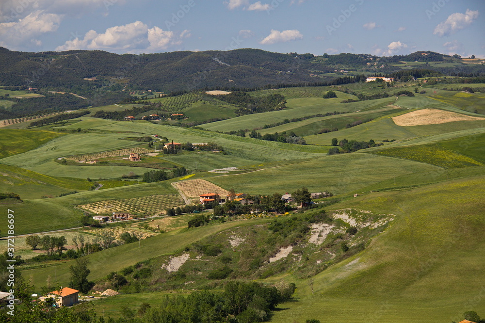 Landscape near Volterra, Province of Siena, Tuscany, Italy, Europe

