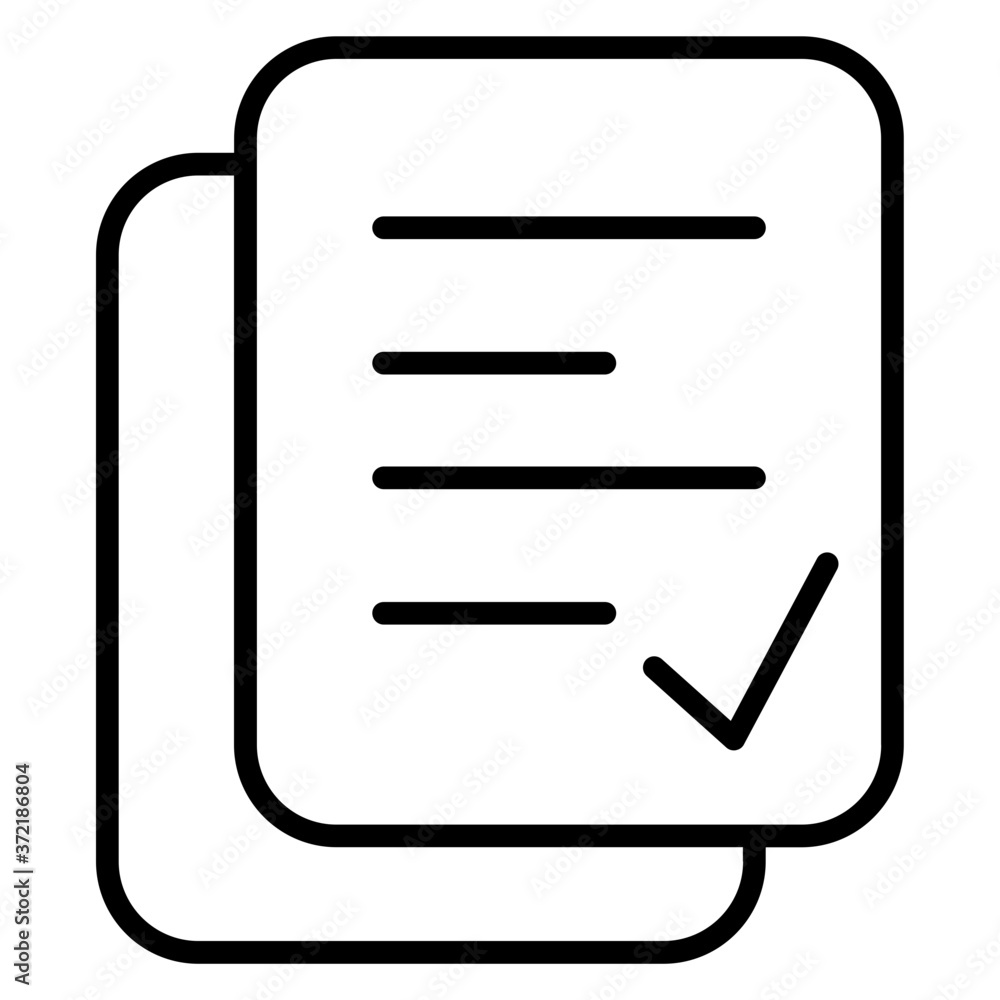 Correct document icon Correct document icon