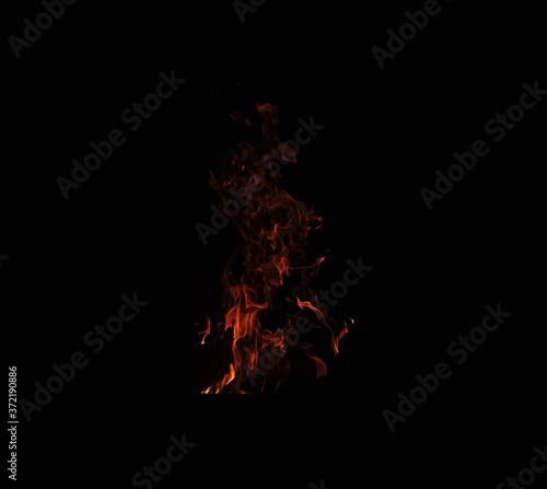 bonfire flames fire glare flash