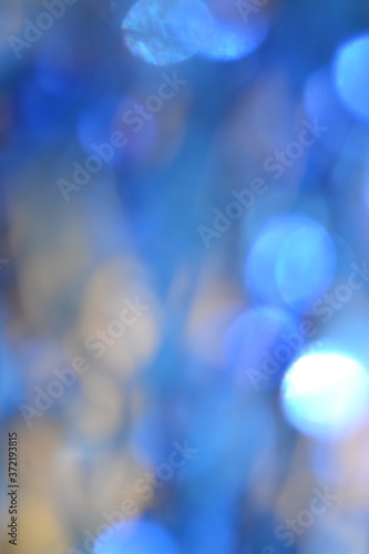 blue bokeh background. Abstract bokeh background