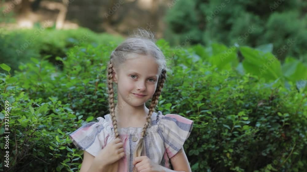 Beautiful happy little girl smiling. Beautiful happy little girl smiling.