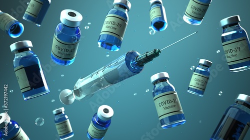 Covid-19 Vaccine Syringe photo