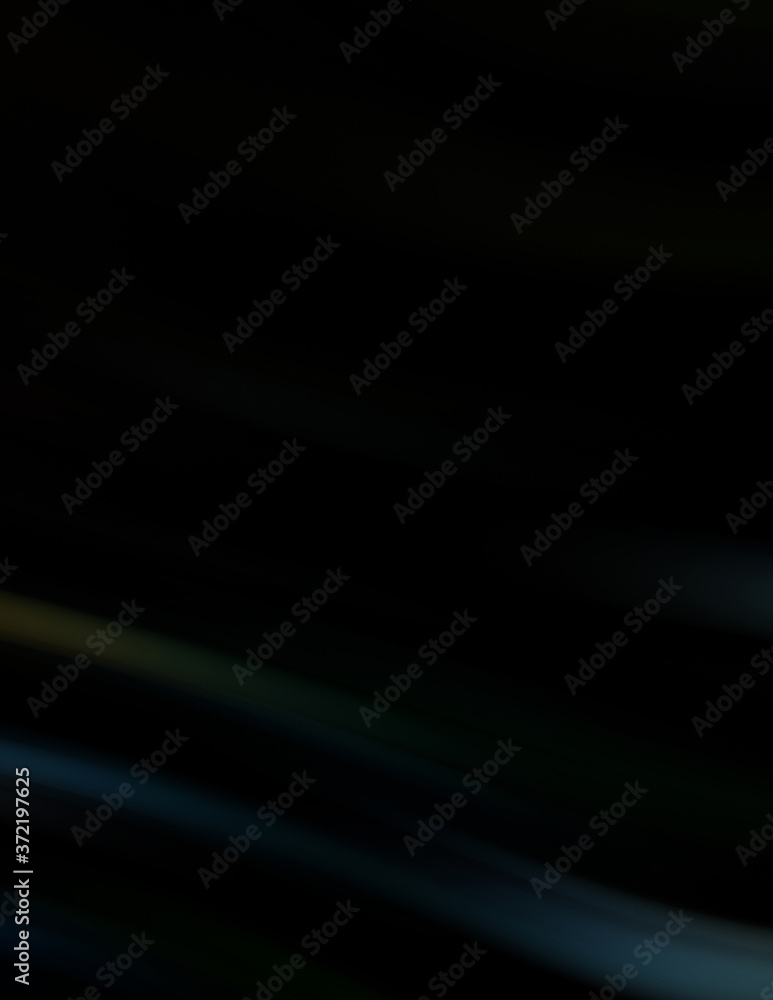 Fototapeta premium Colorful smooth lines on black background. Liquid and fluid vibrant color waves flowing in the dark. Graphic illustration for wallpaper, banner, background, card, book, cover, poster, banner, brochure
