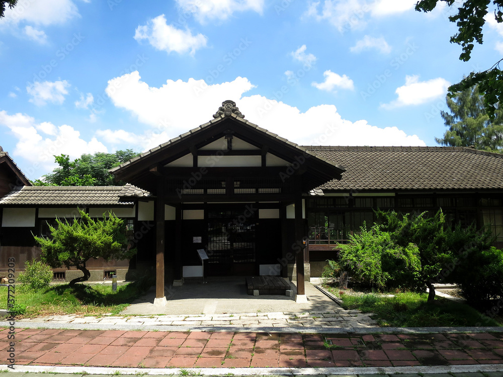 The Yusuikaku (虎尾涌翠閣) in Huwei, Yunlin County, TAIWAN	