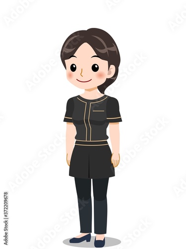 エステサロンの女性
