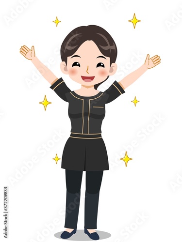 エステサロンの女性