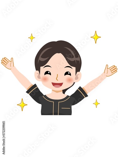 エステサロンの女性