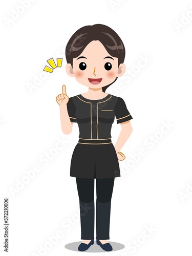 エステサロンの女性