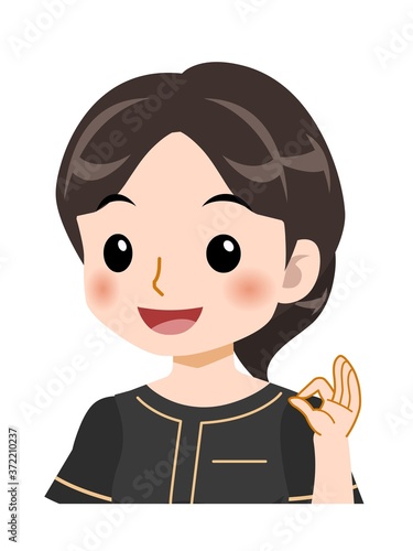マッサージ師の女性