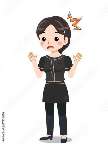 エステサロンの女性