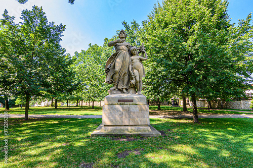 Vyšehrad Vyšehradské sady Vyšehrad Lumír a Píseň