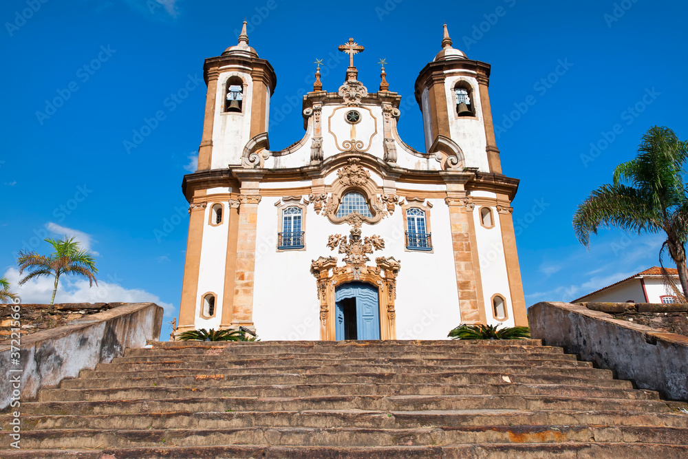 Nossa Senhora Do Carmo Church, Ouro Preto, Minas Gerais, Brazil