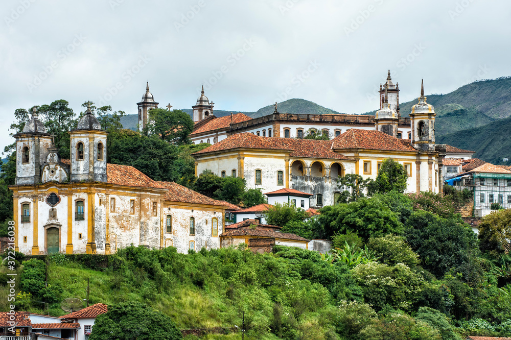 Nossa Senhora das Merces e Perdoes Church, Ouro Preto, Minas Gerais, Brazil