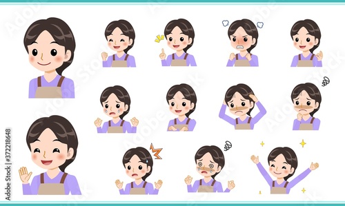 優しい雰囲気の主婦